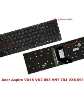 Acer Aspire VX 15 VX15 VX5-591G VX5-591 VX5-793 VN7-593 VN7-793 VN7-793G G9-591G, Acer VX15 Shadow Knight 3 Gaming Laptop Keyboard/Keypad