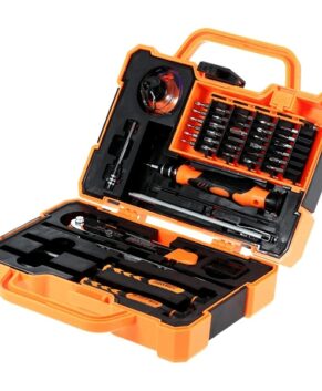JAKEMY 45 in 1 Disassembling Repair Tool Multi Bits Precision Screwdriver Set with Tweezers Suitable for PC / Phone / Laptop